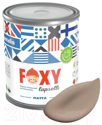 Краска Finntella Foxy Lapselli Matte Nalle / F-50-1-1-FL222 (900мл)