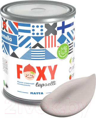 Краска Finntella Foxy Lapselli Matte Iloinen / F-50-1-1-FL227 (900мл)