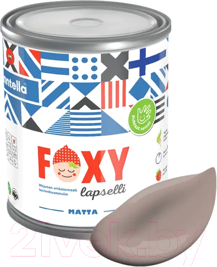 Краска Finntella Foxy Lapselli Matte Aitini / F-50-1-1-FL233