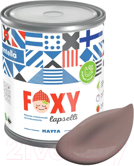 Краска Finntella Foxy Lapselli Matte Harrastus / F-50-1-1-FL234