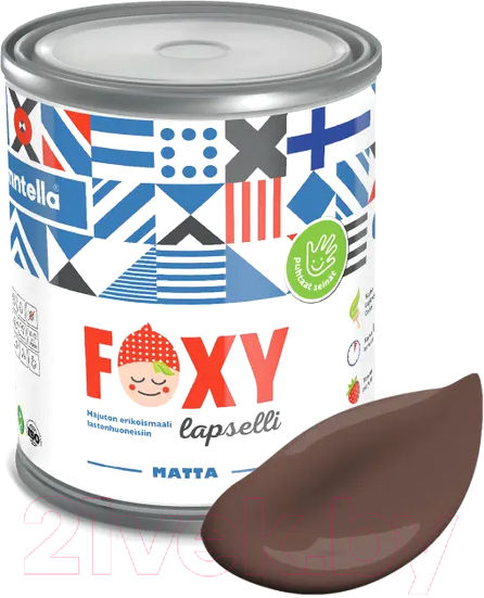 Краска Finntella Foxy Lapselli Matte Karhu / F-50-1-1-FL235