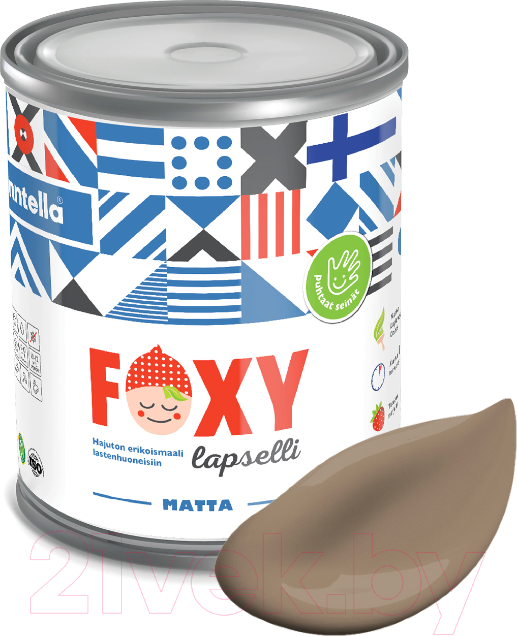 Краска Finntella Foxy Lapselli Matte Tatti / F-50-1-1-FL260