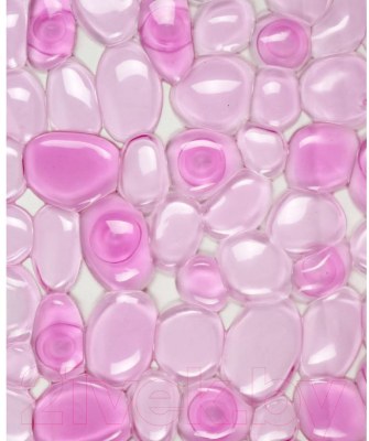 Коврик для ванной АкваЛиния 6836-2 (камешки розовый)