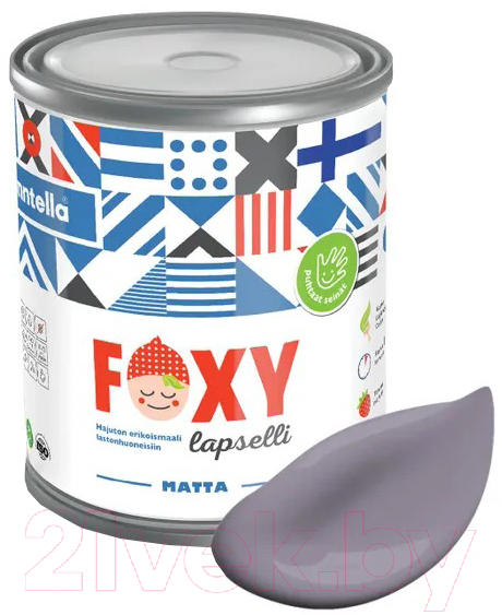 Краска Finntella Foxy Lapselli Matte Viikunat / F-50-1-1-FL241