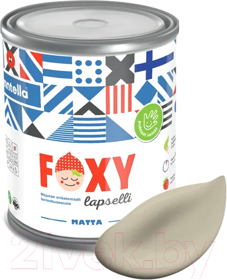 Краска Finntella Foxy Lapselli Matte Maailma / F-50-1-1-FL265