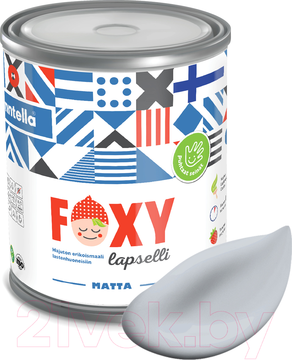 Краска Finntella Foxy Lapselli Matte Lokki / F-50-1-1-FL272