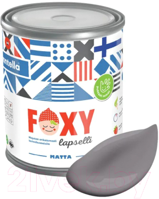 Краска Finntella Foxy Lapselli Matte Tie / F-50-1-1-FL242 (900мл)