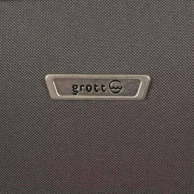 Чемодан на колесах Grott 270-50202/6-28GRY (серый)