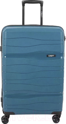 Чемодан на колесах Grott 227-PP002/3-20MRN (синий)