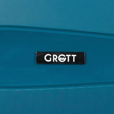 Чемодан на колесах Grott 227-PP002/3-20MRN (синий)