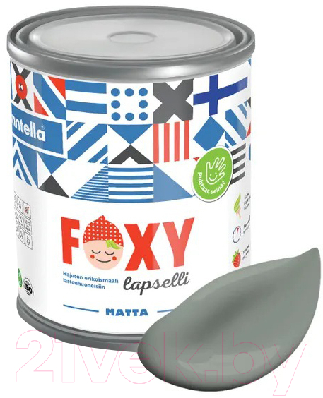 Краска Finntella Foxy Lapselli Matte Onnellinen / F-50-1-1-FL278