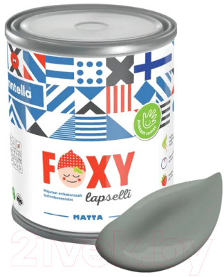 Краска Finntella Foxy Lapselli Matte Onnellinen / F-50-1-1-FL278 (900мл)