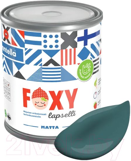 Краска Finntella Foxy Lapselli Matte Elama / F-50-1-1-FL280