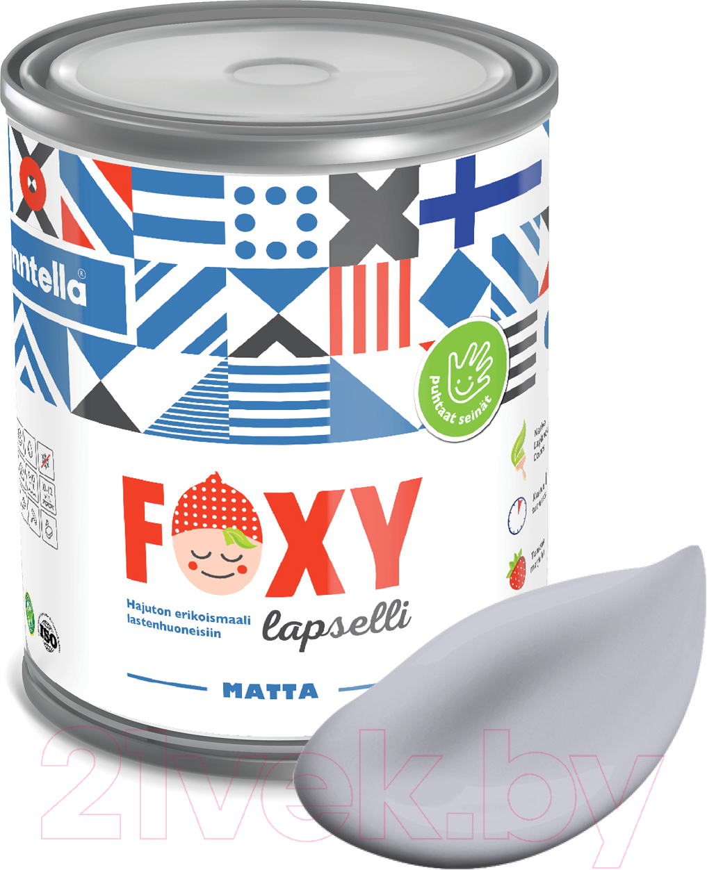 Краска Finntella Foxy Lapselli Matte Taivas / F-50-1-1-FL281