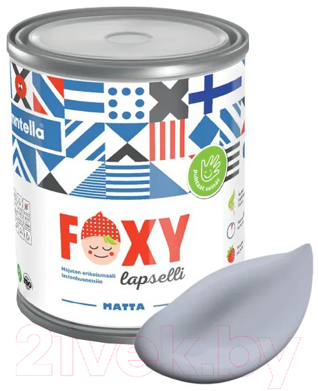 Краска Finntella Foxy Lapselli Matte Poika / F-50-1-1-FL282