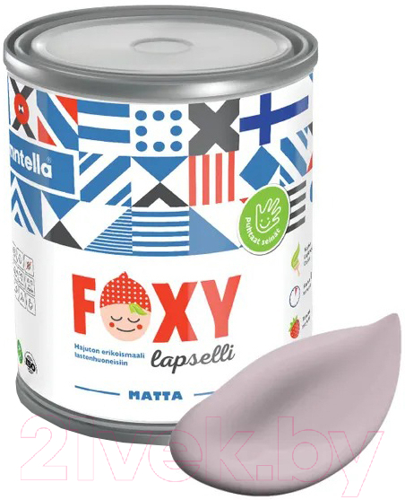 Краска Finntella Foxy Lapselli Matte Ruusu / F-50-1-1-FL246