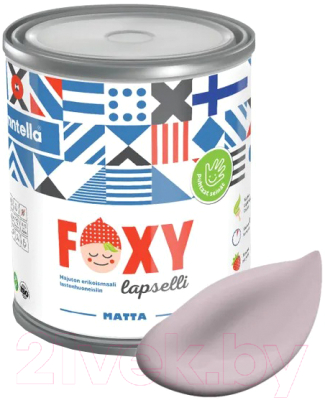 Краска Finntella Foxy Lapselli Matte Ruusu / F-50-1-1-FL246 (900мл)