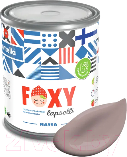 Краска Finntella Foxy Lapselli Matte Juhla / F-50-1-1-FL248