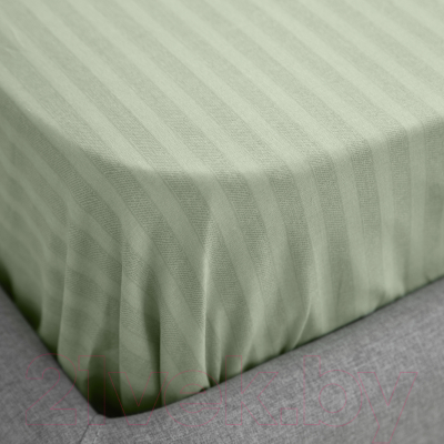 Простыня Нордтекс Волшебная ночь Smoke Green ВН 220x240 / 8709/6