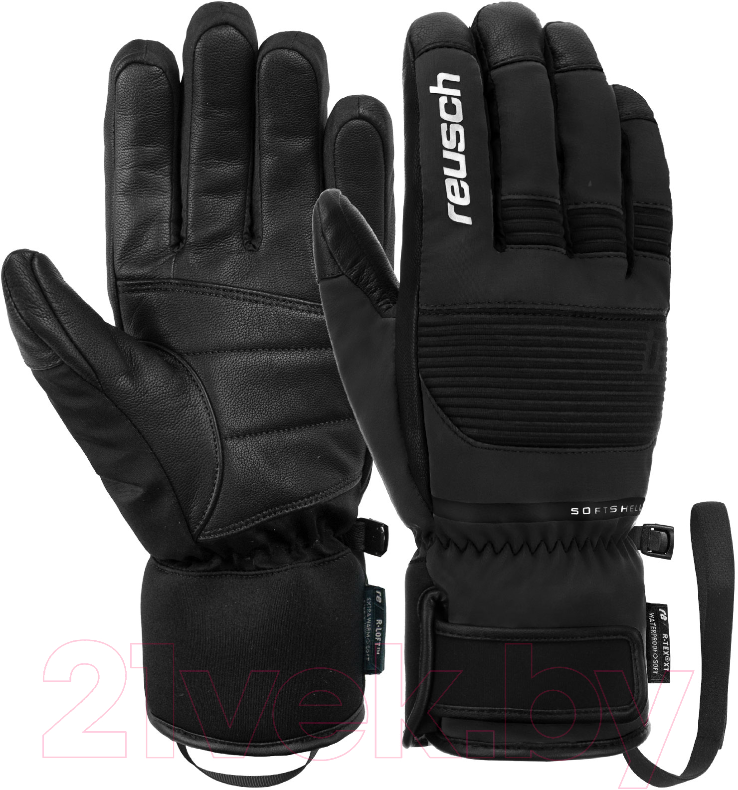 Перчатки лыжные Reusch Andy R-Tex Xt / 6201216-7700 (р-р 8.5, Black) — фото 3