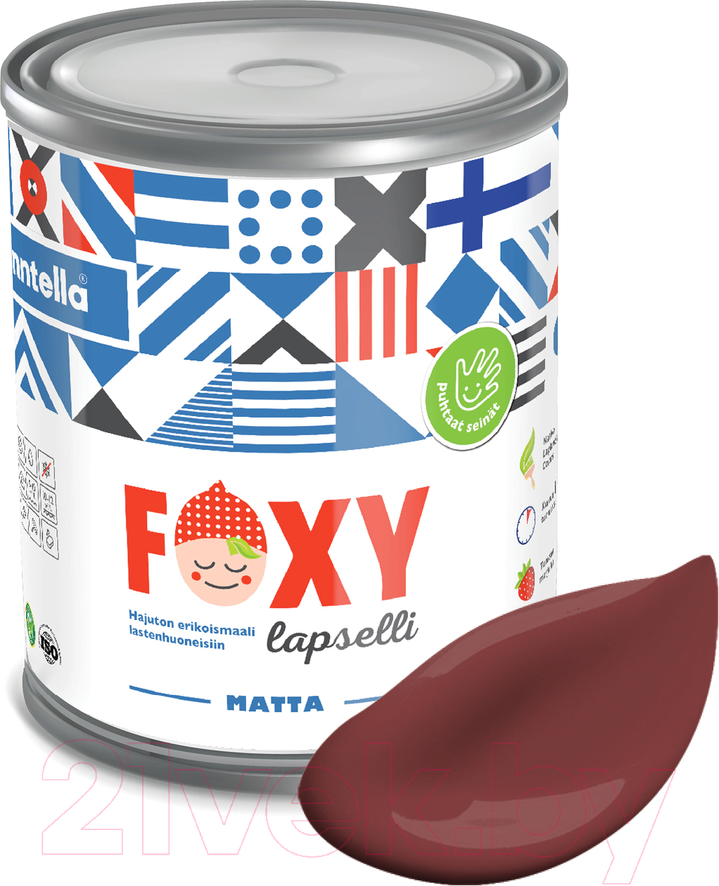 Краска Finntella Foxy Lapselli Matte Unikko / F-50-1-1-FL252