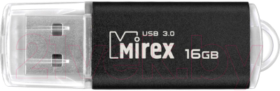 Usb flash накопитель Mirex Unit Black 16GB / 13600-FM3UBK16