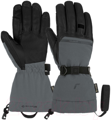 Перчатки лыжные Reusch Discovery Gore-Tex Touch-Tec / 6202305-6667 (р-р 6.5, Asphalt/Black)