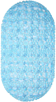 Коврик для ванной АкваЛиния 6534-1-01 (капля голубой) - 