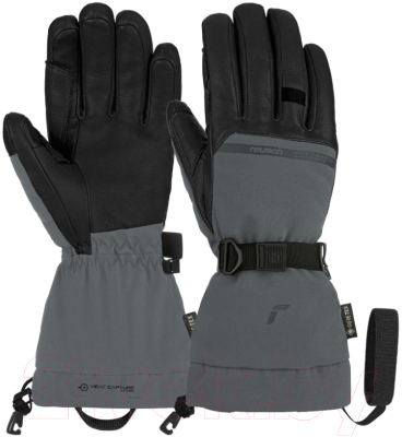 Перчатки лыжные Reusch Discovery Gore-Tex Touch-Tec / 6202305-6667 (р-р 7.5, Asphalt/Black)