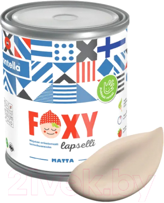 Краска Finntella Foxy Lapselli Matte Hymy / F-50-1-1-FL255 (900мл)