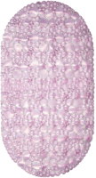 Коврик для ванной АкваЛиния 6534-1-02 (капля розовый) - 