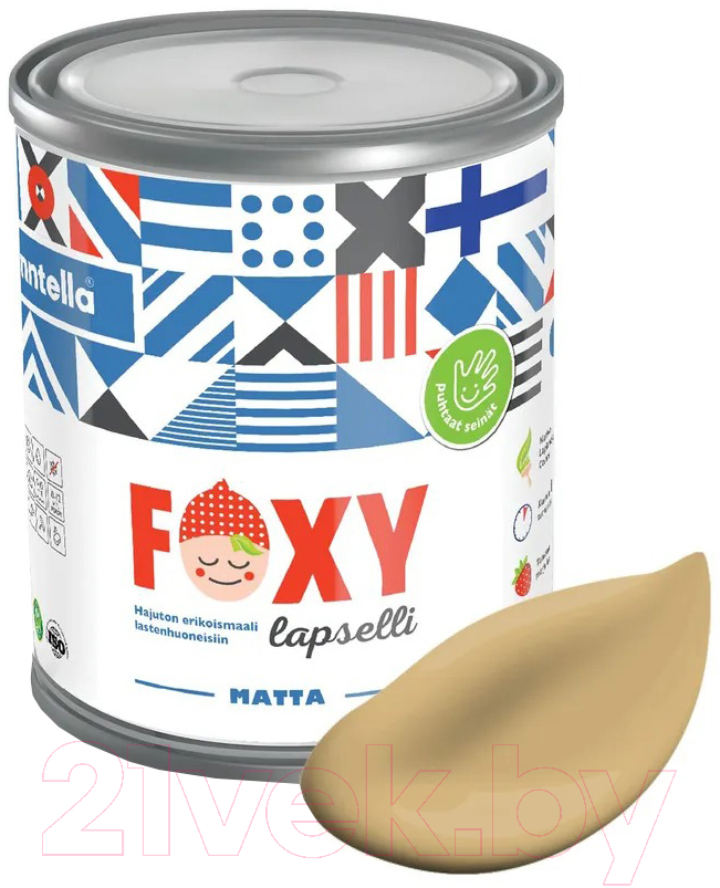 Краска Finntella Foxy Lapselli Matte Meloni / F-50-1-1-FL256