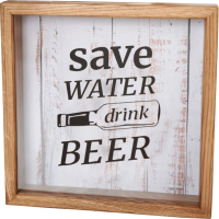 Копилка для пробок Richwood Save Water / beer2626-3g/natural (дерево) - 