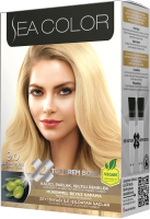 Крем-краска для волос Sea Color Hair Dye Kit тон 9.0 (натуральный блондин) - 
