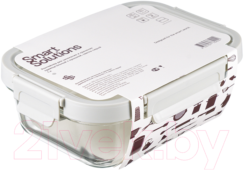 Контейнер Smart Solutions SFE-SS-CN-GLS-GR-1 (светло-серый) — фото 5