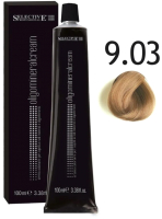 Крем-краска для волос Selective Professional Oligomineral Cream 9.03 / 86903 (100мл, очень светлый блондин золотистый) - 