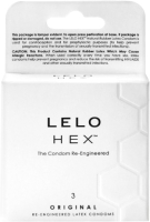 Презервативы Lelo Hex 56298 (3шт) - 