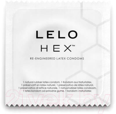 Презервативы Lelo Hex 56298 (3шт)
