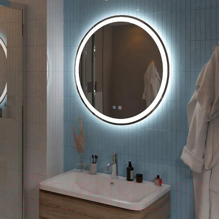 Зеркало BelBagno SPC-RNG-800-LED-TCH-SND