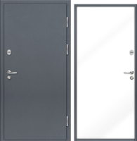 Входная дверь Nord Doors 70 98x206 правая глухая (RAL 7016/RAL 9003 муар) - 