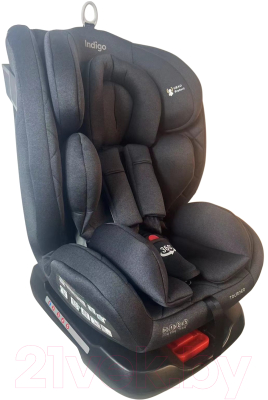 Автокресло INDIGO Tourneo Isofix (черный)