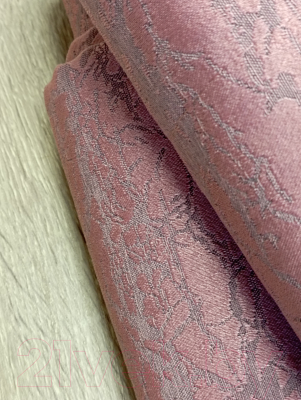 Штора Модный текстиль 01L1 / 112MTSOFTA13 (260x180, розовый)