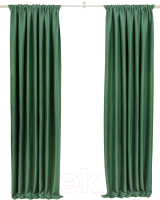 Шторы Модный текстиль 112MT91-22 (270x250, 2шт, ярко-зеленый) - 