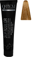 Крем-краска для волос Qtem Softcolor Multivalent Color Cream 8.3 (100мл, золотистый светлый блондин) - 