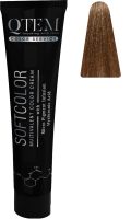 Крем-краска для волос Qtem Softcolor Multivalent Color Cream 8.23 (100мл, перламутровый золотистый светлый блондин) - 