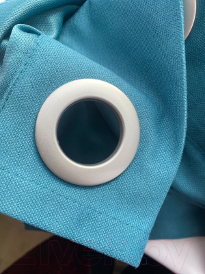 Изображение товара Штора Модный текстиль Канвас 03L1 / 112MTKANVASMO2-5 (250x180, бирюзовый)