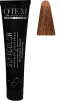 Крем-краска для волос Qtem Softcolor Multivalent Color Cream 6.7 (100мл, песочный темный блондин) - 