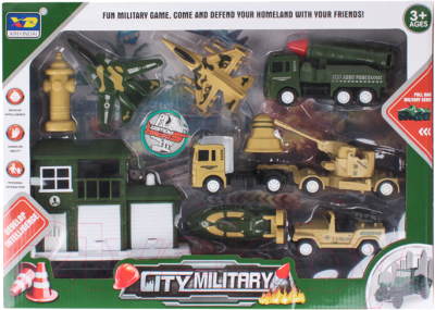 Игровой набор Darvish City Military / SR-T-3054A