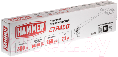 Триммер электрический Hammer Flex ETR450