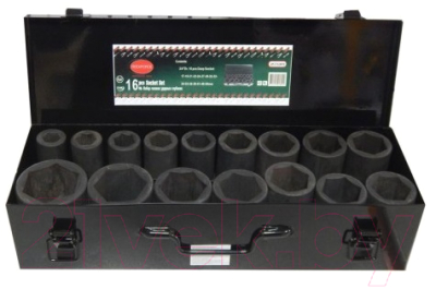 

Набор головок слесарных RockForce, RF-6162MPB